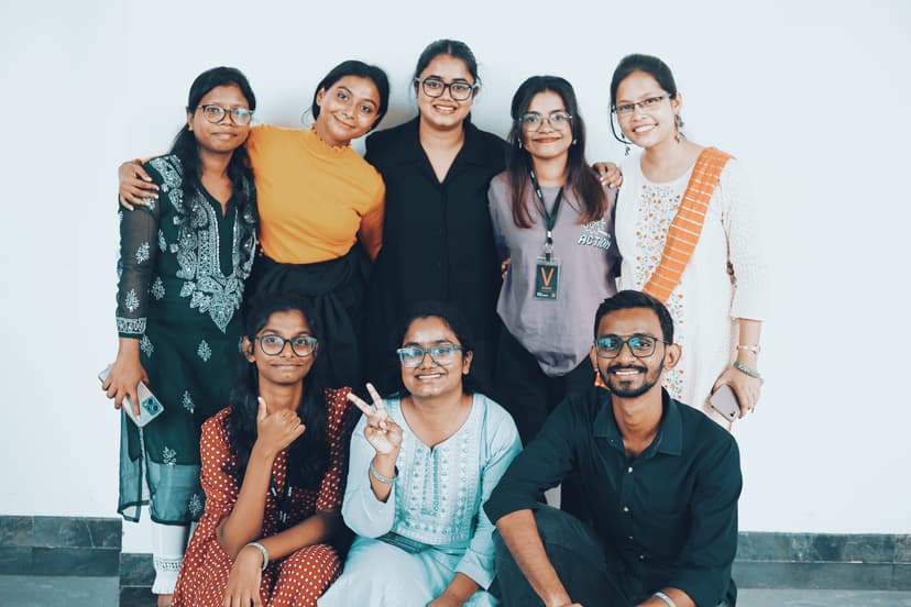 People raising hands in worship